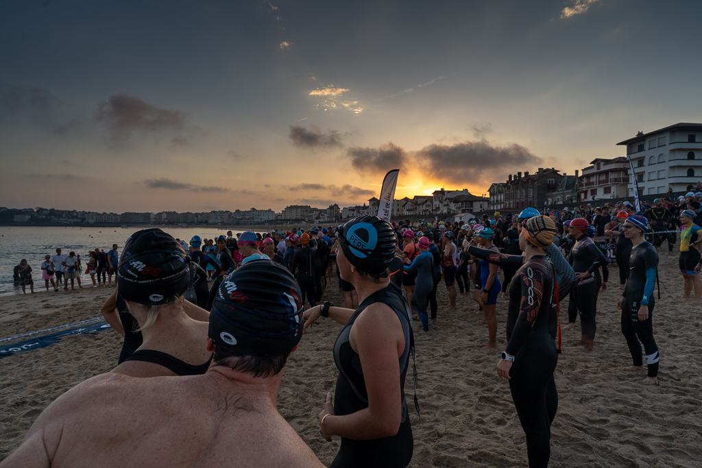 Triathlon M 2023 - Natation Photos Eric Poulin